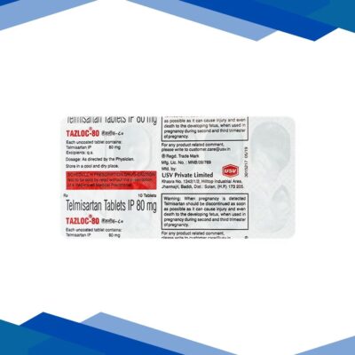 Tazloc 80mg Tablet 10’S