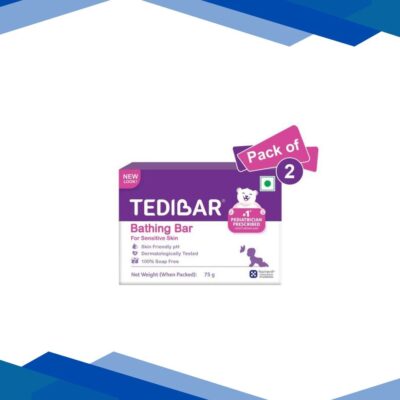 TEDIBAR BATHING Bar 2X75gm