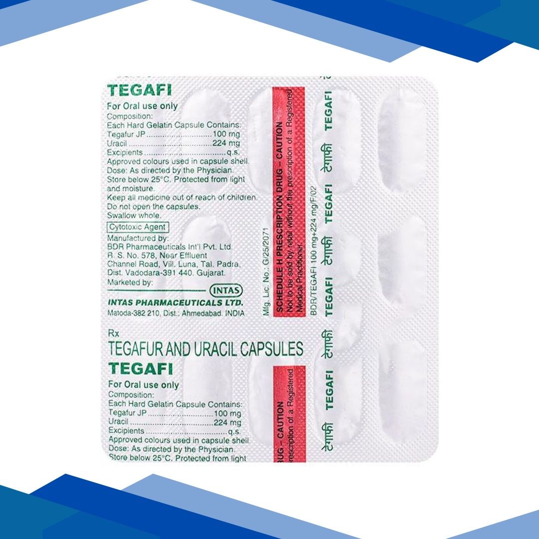 Tegafi 100/224mg Capsule 14’S