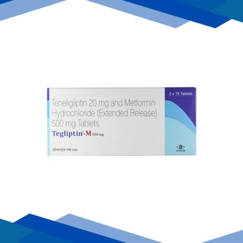 Tegliptin M 20/500mg Tablet 15’S