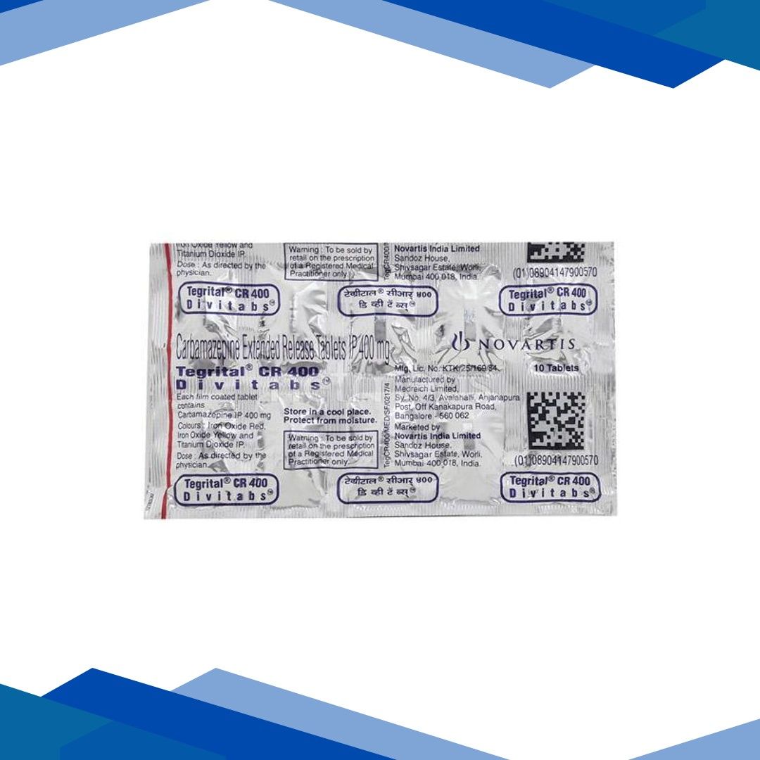 Tegrital CR 400mg Tablet 10’S