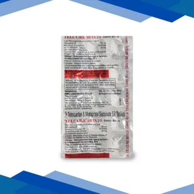TELCURE BETA 25mg Tablet 15’s