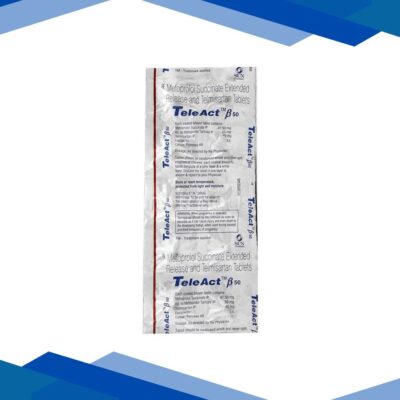 Teleact Beta 50mg Tablet 10’S