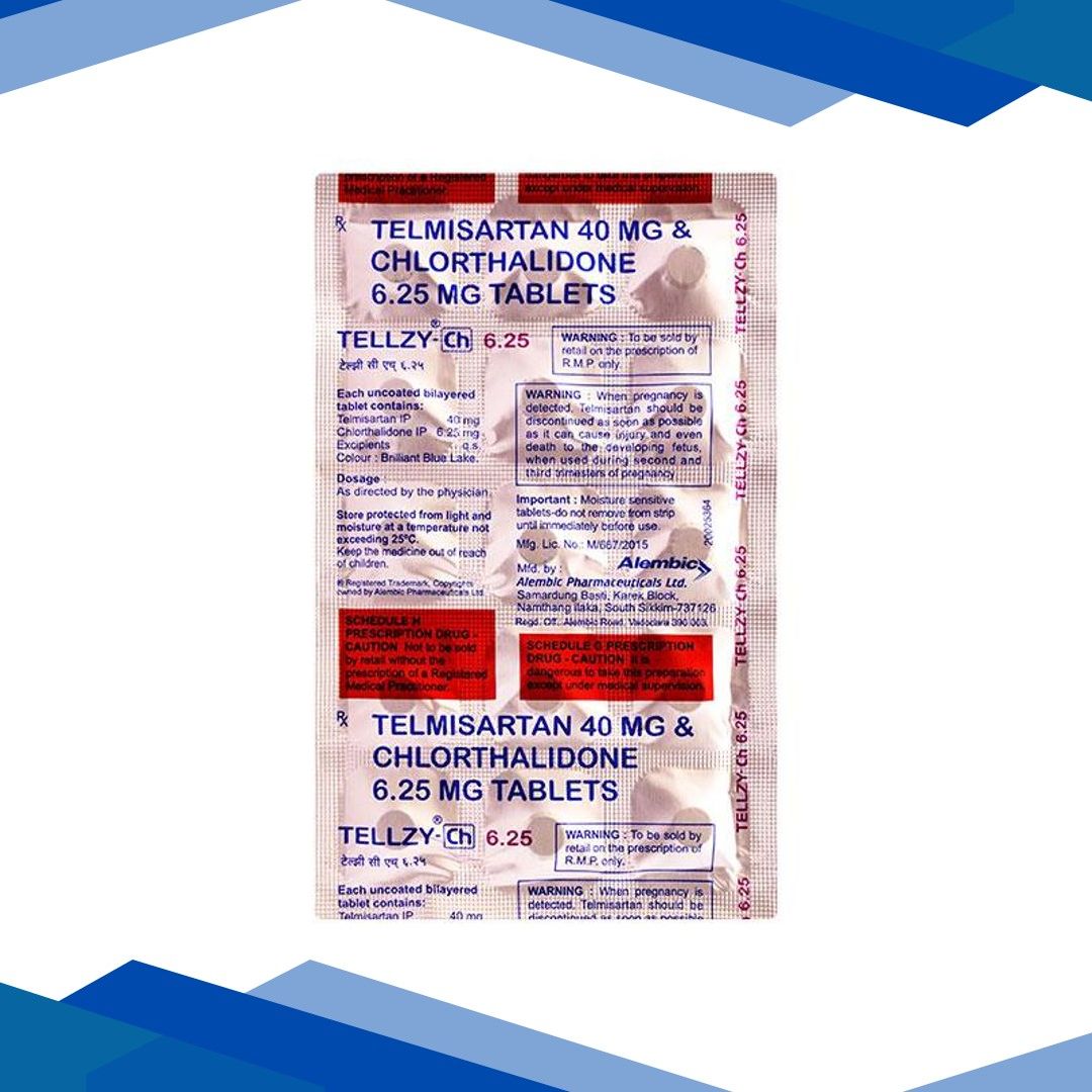 Tellzy CH 40/6.25mg Tablet 15’S
