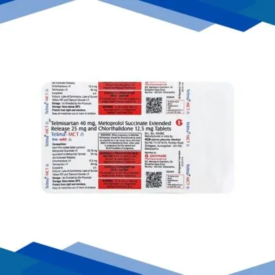 TELMA MCT 25/12.5 Tablet 10’s