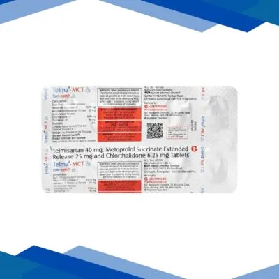 TELMA MCT 25/6.25 Tablet 10’s