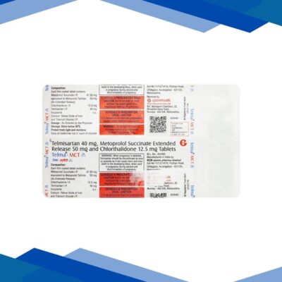 TELMA MCT 50/12.5 Tablet 10’s