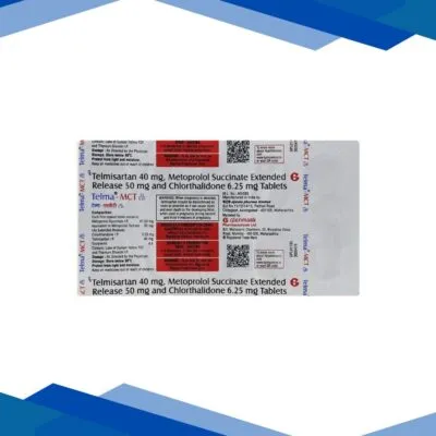TELMA MCT 50/6.25 Tablet 10’s