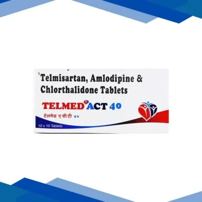 Telmed Act 40mg Tablet 10’S