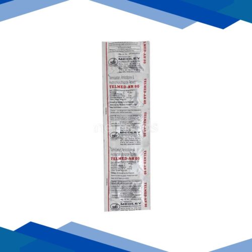 Telmed AH 80mg Tablet 10’S