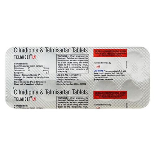 TELMIGET LN Tablet 10's