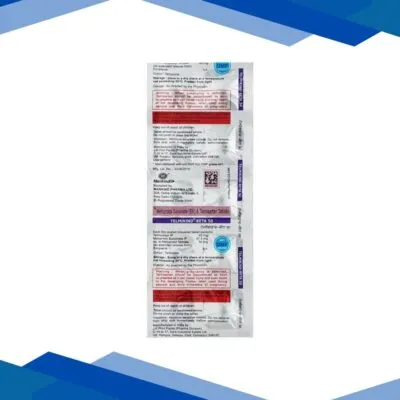 Telmikind Beta 50mg Tablet 10’S
