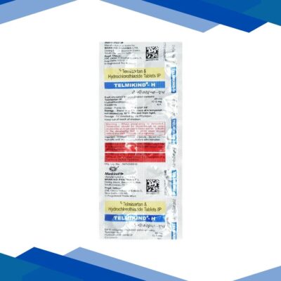 Telmikind H 40mg Tablet 10’S
