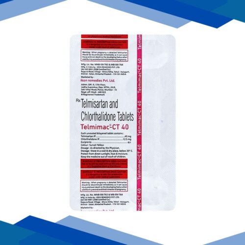 TELMIMAC CT 40mg Tablet 10’s