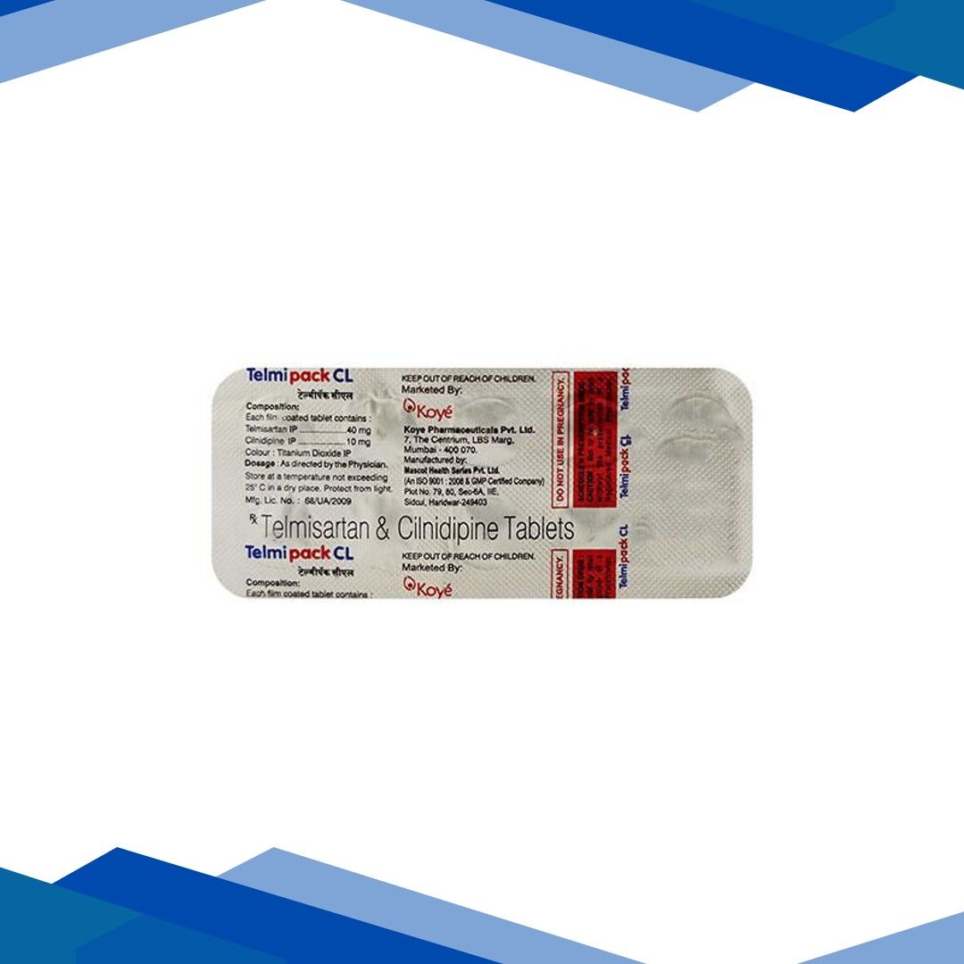 Telmipack CL 40/10mg Tablet 10’S