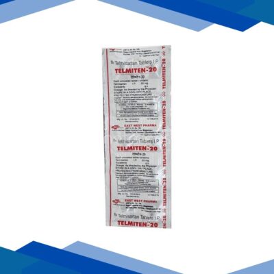 Telmiten 20mg Tablet 10’S