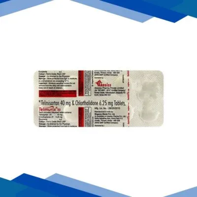 Telmurix 40/6.25mg Tablet 10’S