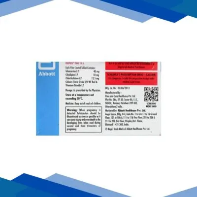 TELPRES TRIO 12.5 Tablet 15’s