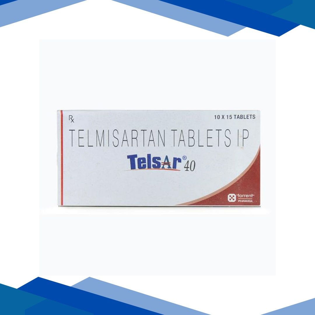 Telsar 40mg Tablet 15’S