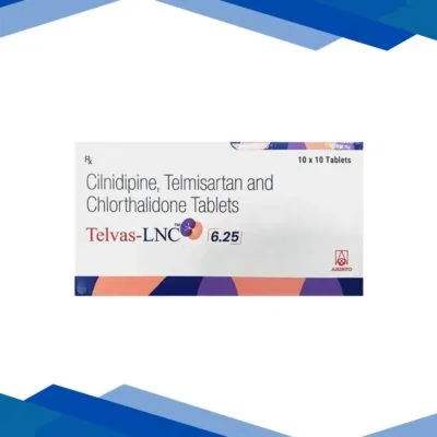 TELVAS LNC 6.25 Tablet 10’s
