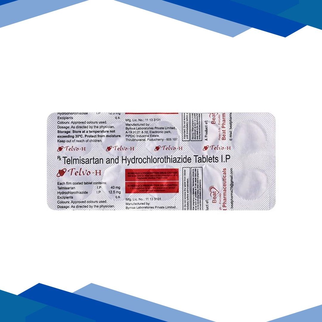 TELVO H 40mg Tablet 10’s