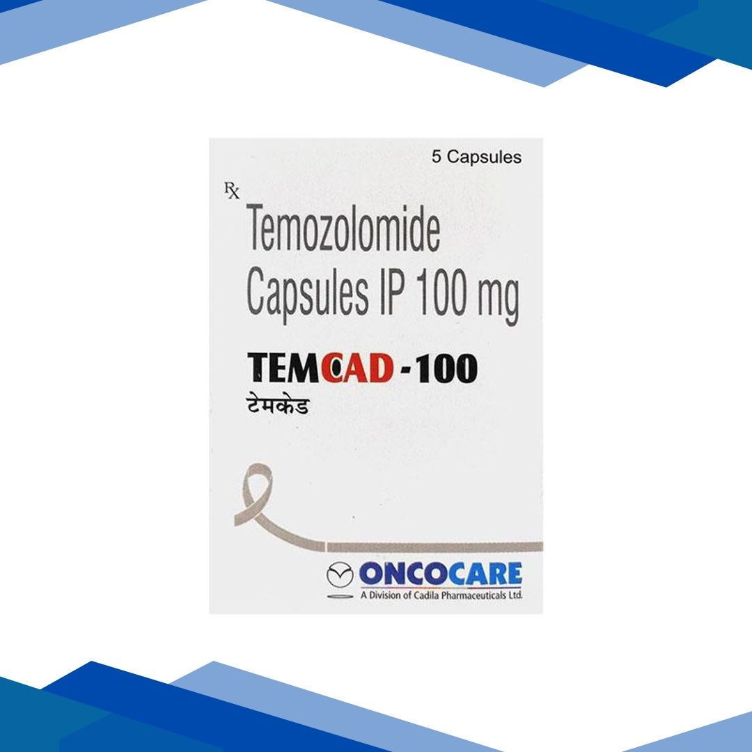 Temcad 100mg Capsule 5’S