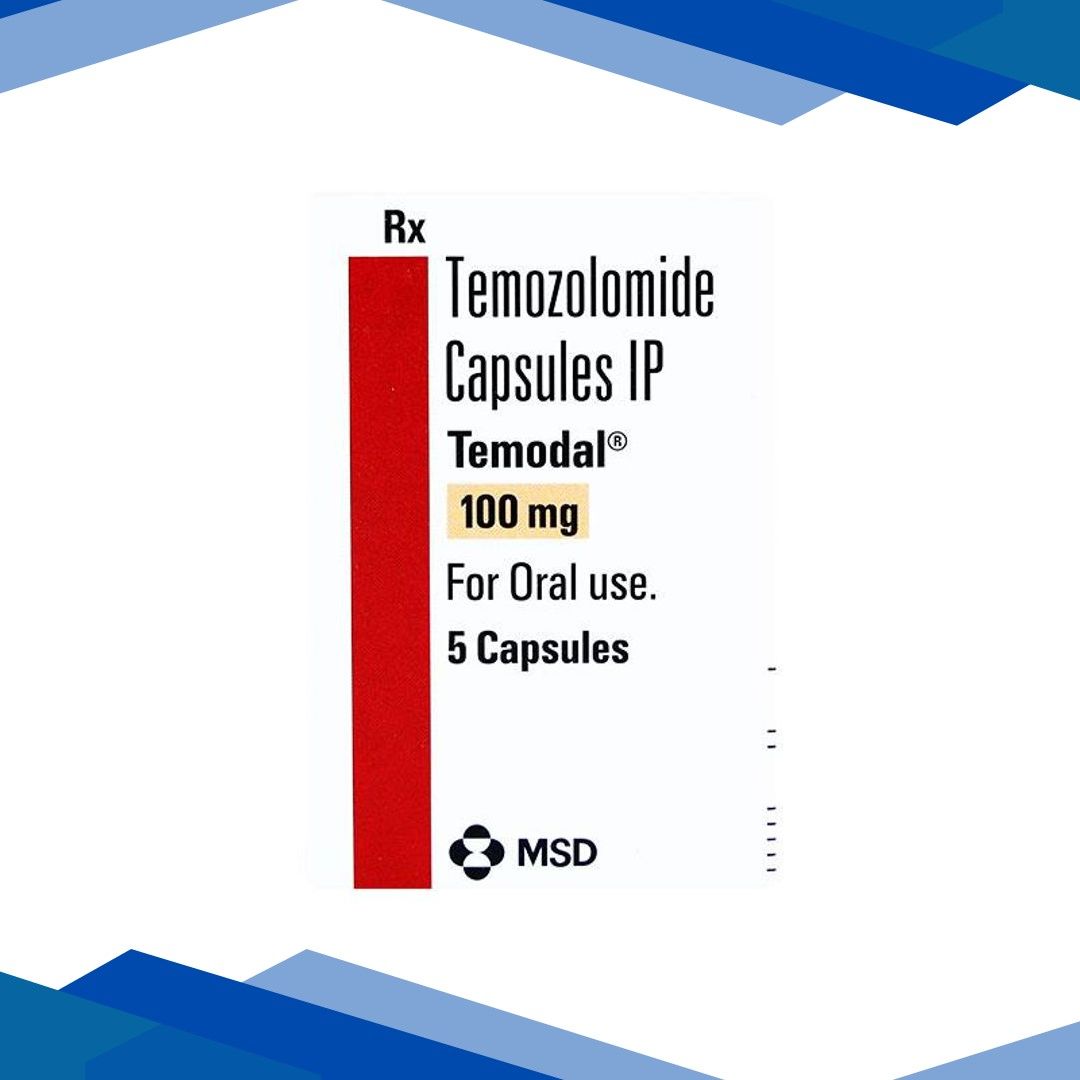 Temodal 100mg Capsule 5’S