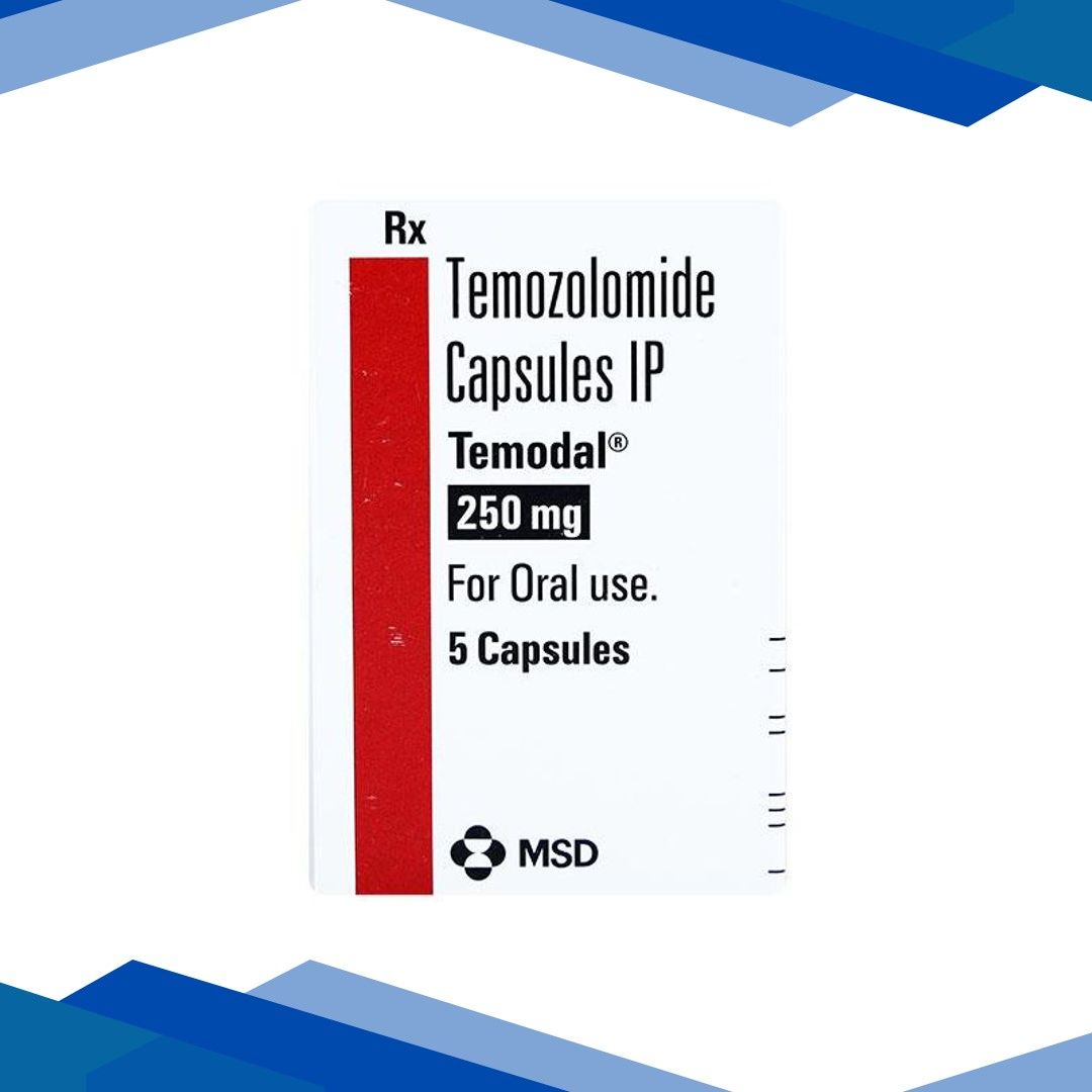 Temodal 250mg Capsule 5’S