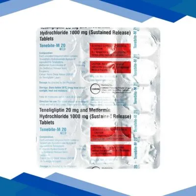 TENEBITE M 20/1000mg Tablet 15’s