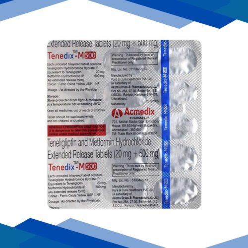 TENEDIX M 500 Tablet 15’s
