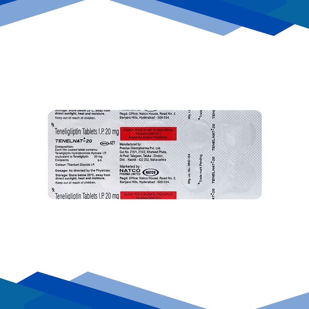 Tenelnat 20mg Tablet 10’S