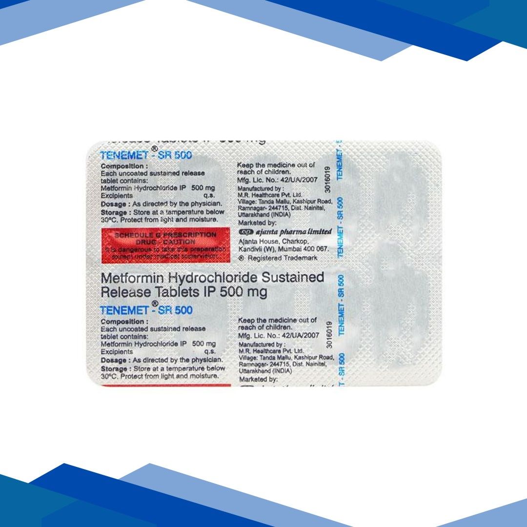 TENEMET SR 500mg Tablet 10’s