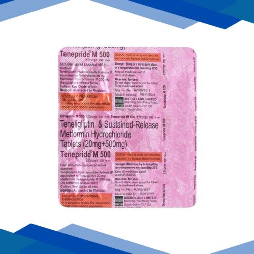 Tenepride M 20/500mg Tablet 15’S