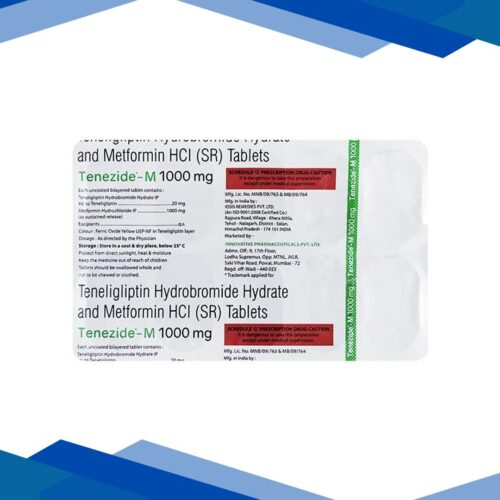 TENEZIDE M 1000 Tablet 10’s