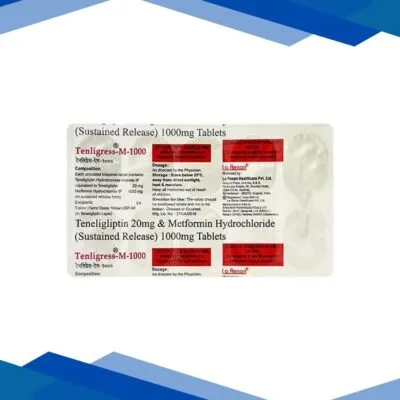 Tenligress M 20/1000mg Tablet 10’S