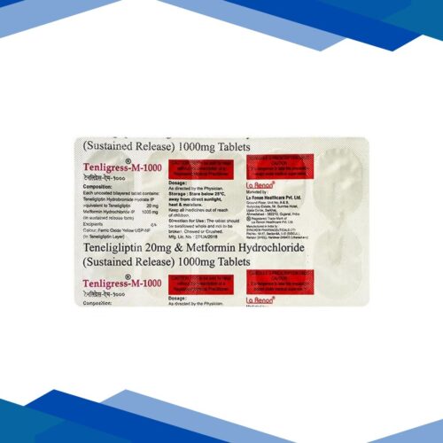 Tenligress M 20/1000mg Tablet 10’S