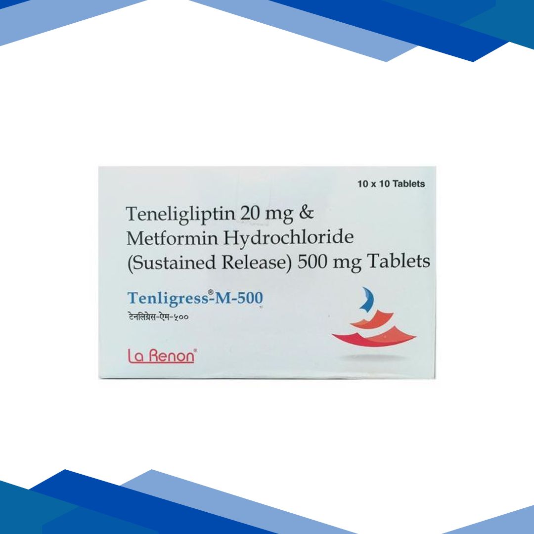 Tenligress M 20/500mg Tablet 10’S