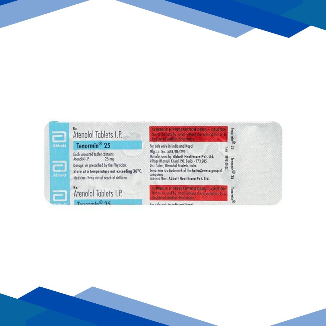 Tenormin 25mg Tablet 14’S