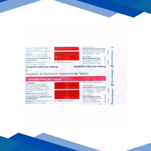 TERGRA M FORTE 50+1000 Tablet 10’s
