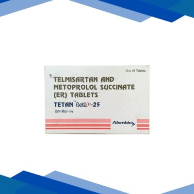 Tetan Beta 25mg Tablet 15’S
