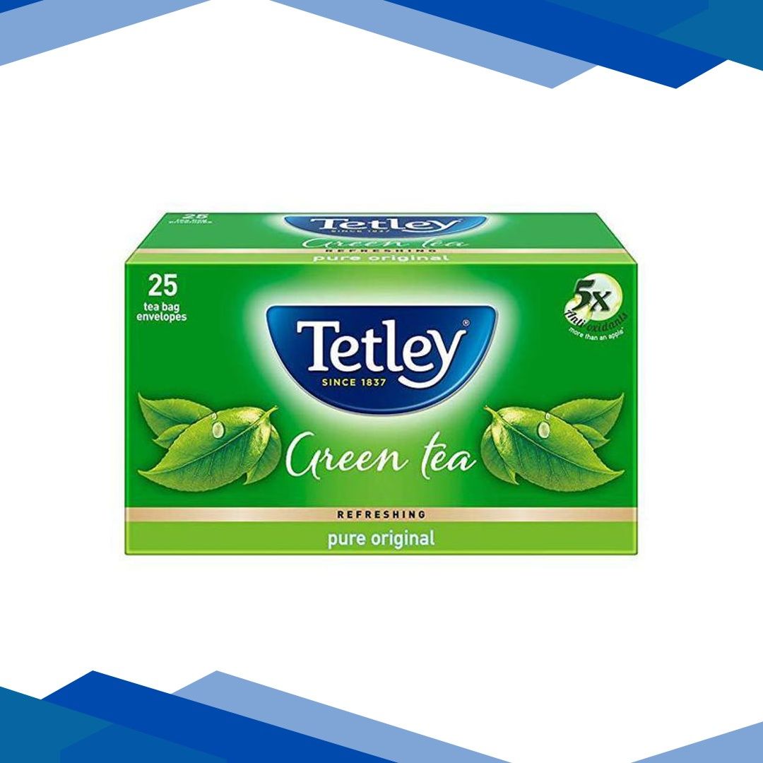 Tetley Pure Original Green Tea Bags 25’s