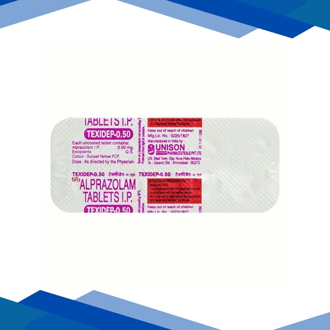 Texidep 0.5mg Tablet 10’S