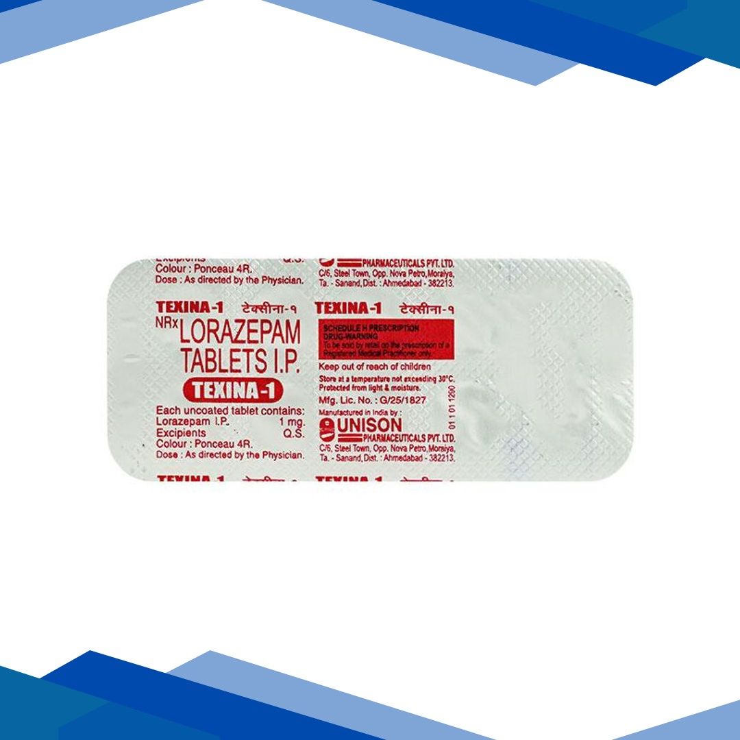 Texina 1mg Tablet 10’S