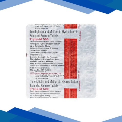TGLIP M 500mg Tablet 20’s