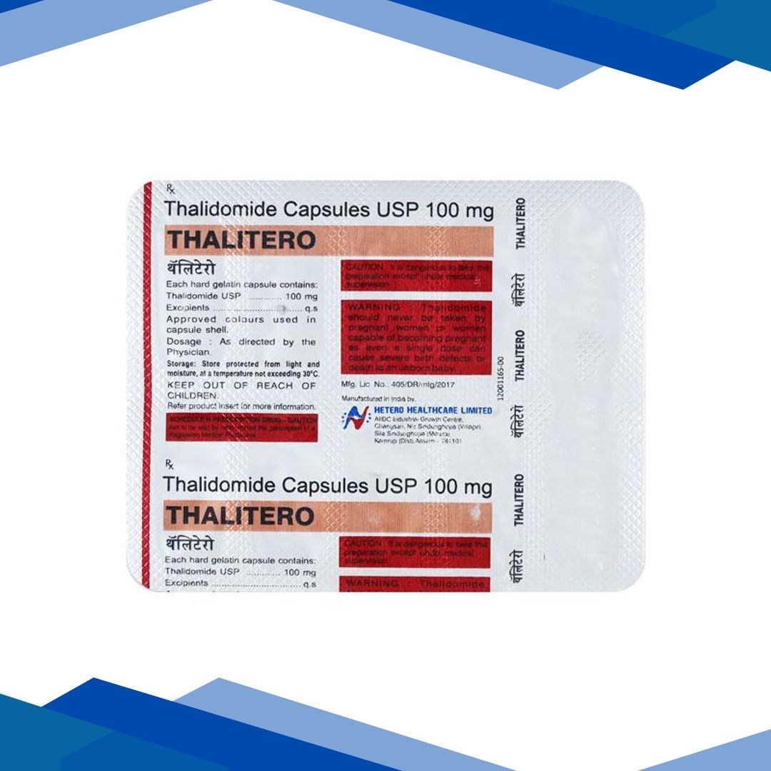 Thalitero 100mg Capsule 10’S