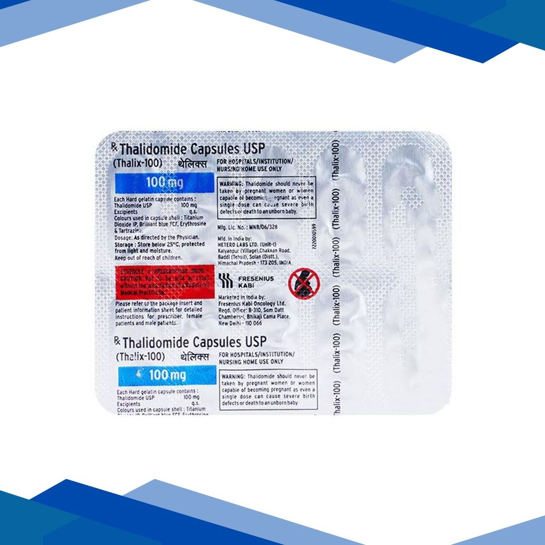 Thalix 100mg Capsule 10’S