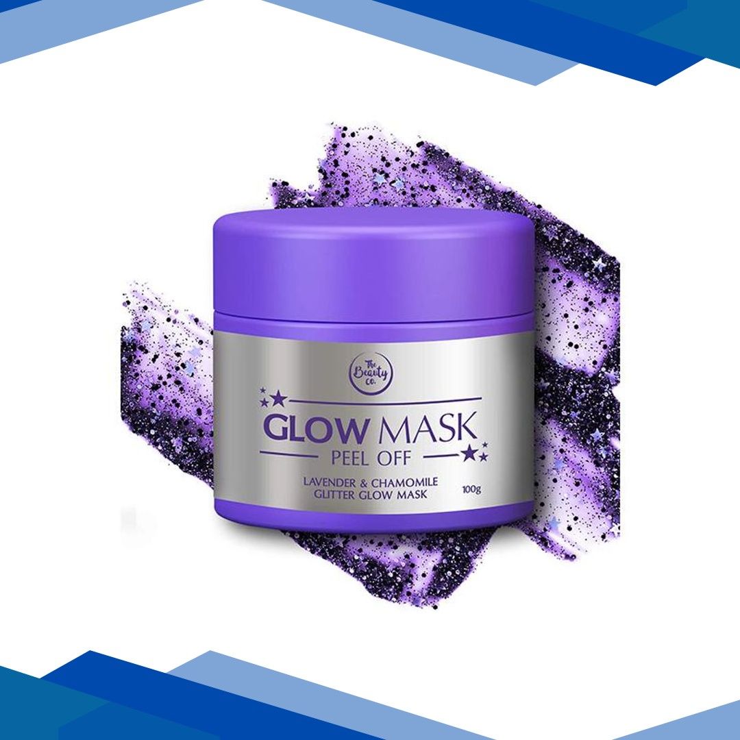 The Beauty Co. Peel Off Glow Face Mask – Lavender & Chamomile 100 gm