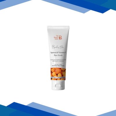 The Beauty Sailor Apricot and Vitamin C Face Scrub Naturally Exfoliating 100 gm