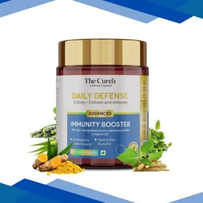 The Curen Daily Defense Advanced Immunity Booster Veg Capsule 60’s