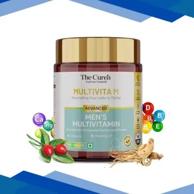 The Curen Multivita M Advanced Men’S Multivitamin Tablet 60’s